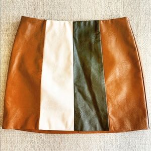 Vestique vegan Leather “Do You Love Me” Skirt